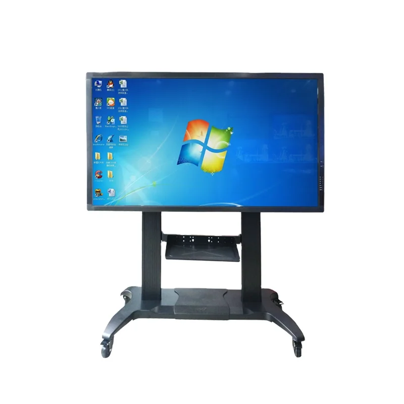 86 дюймовая смарт-доска Интерактивная доска с OPS PC для образования конференц-зала