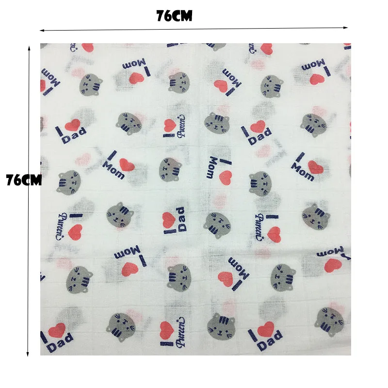 Cotton Newborn Reusable washable Cloth Nappy Gauze Blanket Bath Towel 70*70 Cm big size muslin diaper Baby Diaper Muslin
