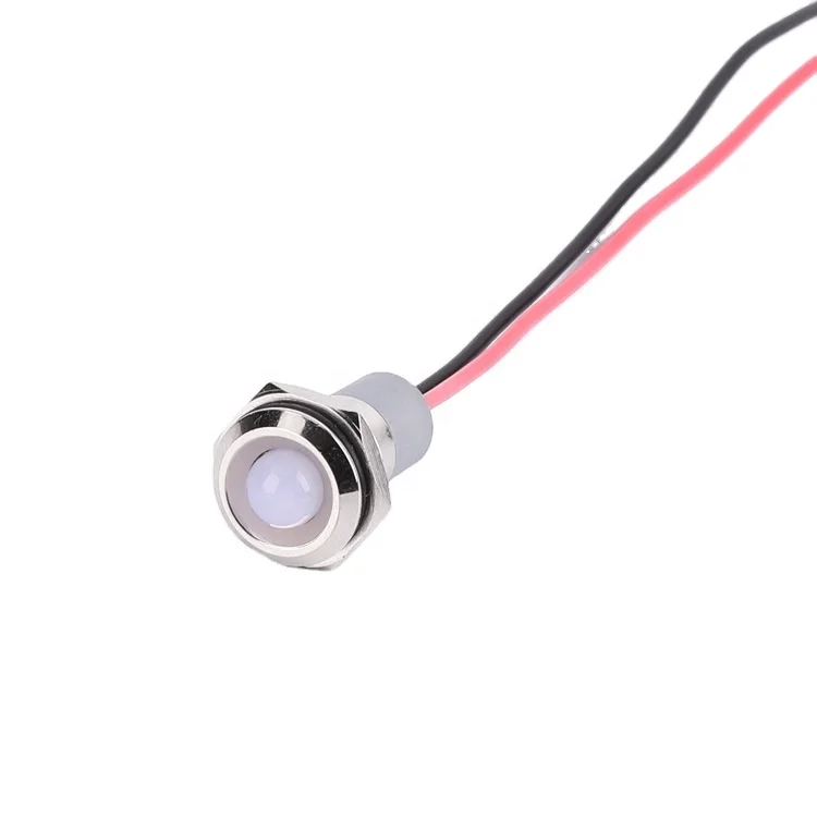 high quality 14mm ball head waterproof dot control light turn led signal lamp indicator light