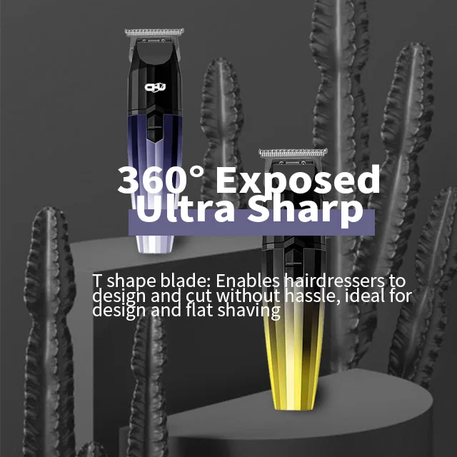 High Quality Salon Rechargeable Cordless Men Hair Cut Machine Trimmer Professional Pubic Usb Cutting Hair Trimmers & Clippers