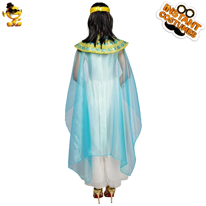 Halloween  Party Fancy Dress Ancient national style  Queen Of The Nile Cleopatra Costume