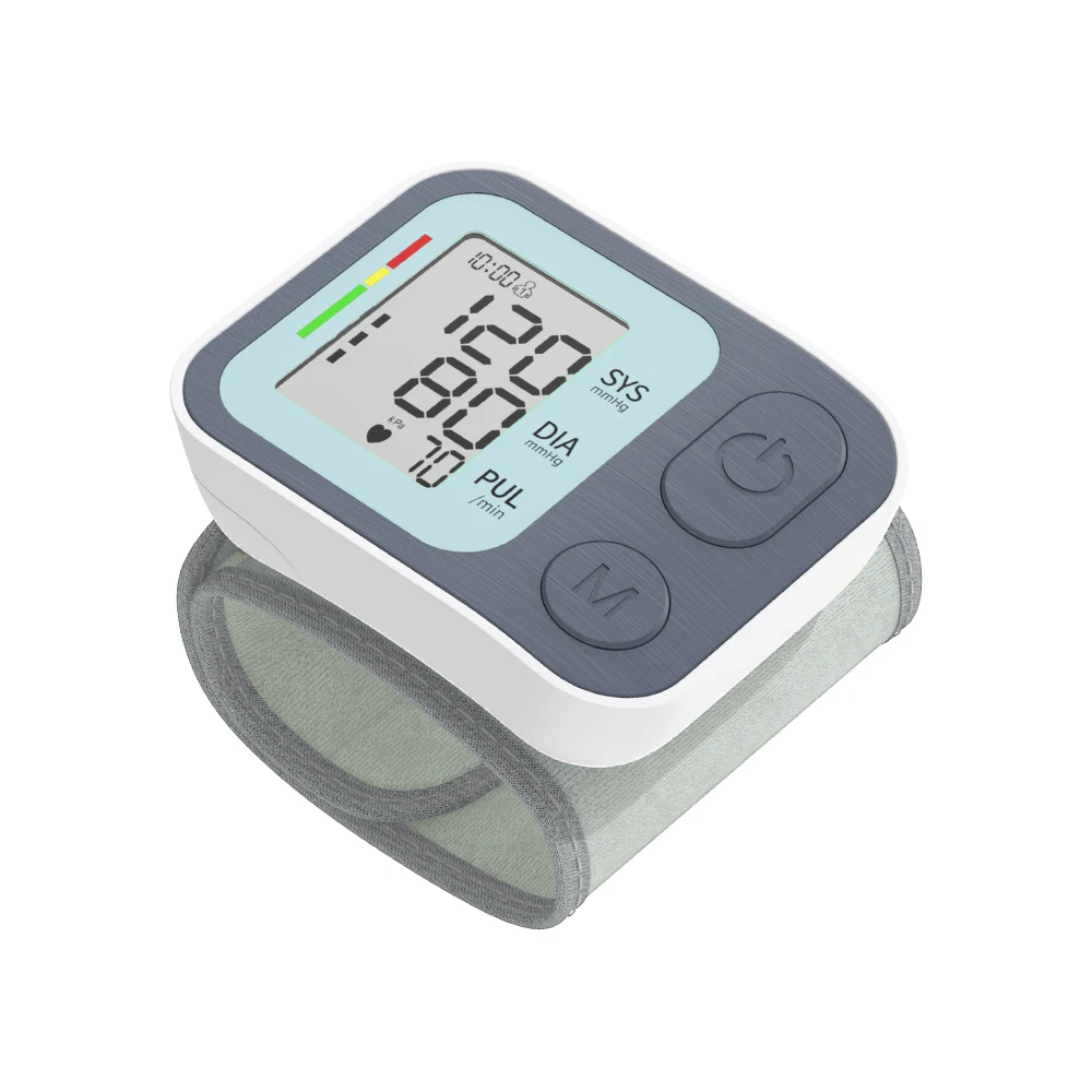 Portable Blood Pressure Machine Tensiometros Automatic Bp Machine Tensiometres  Electric Wrist Blood Pressure Monitors