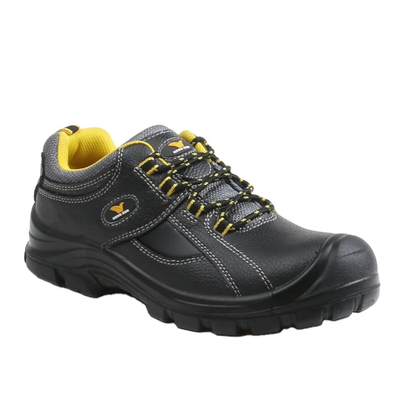 Safepath Custom Genuine Leather Men Steel Toe Cap Shoes Construction Safety Work Boots safety shoes for Men Wholesale