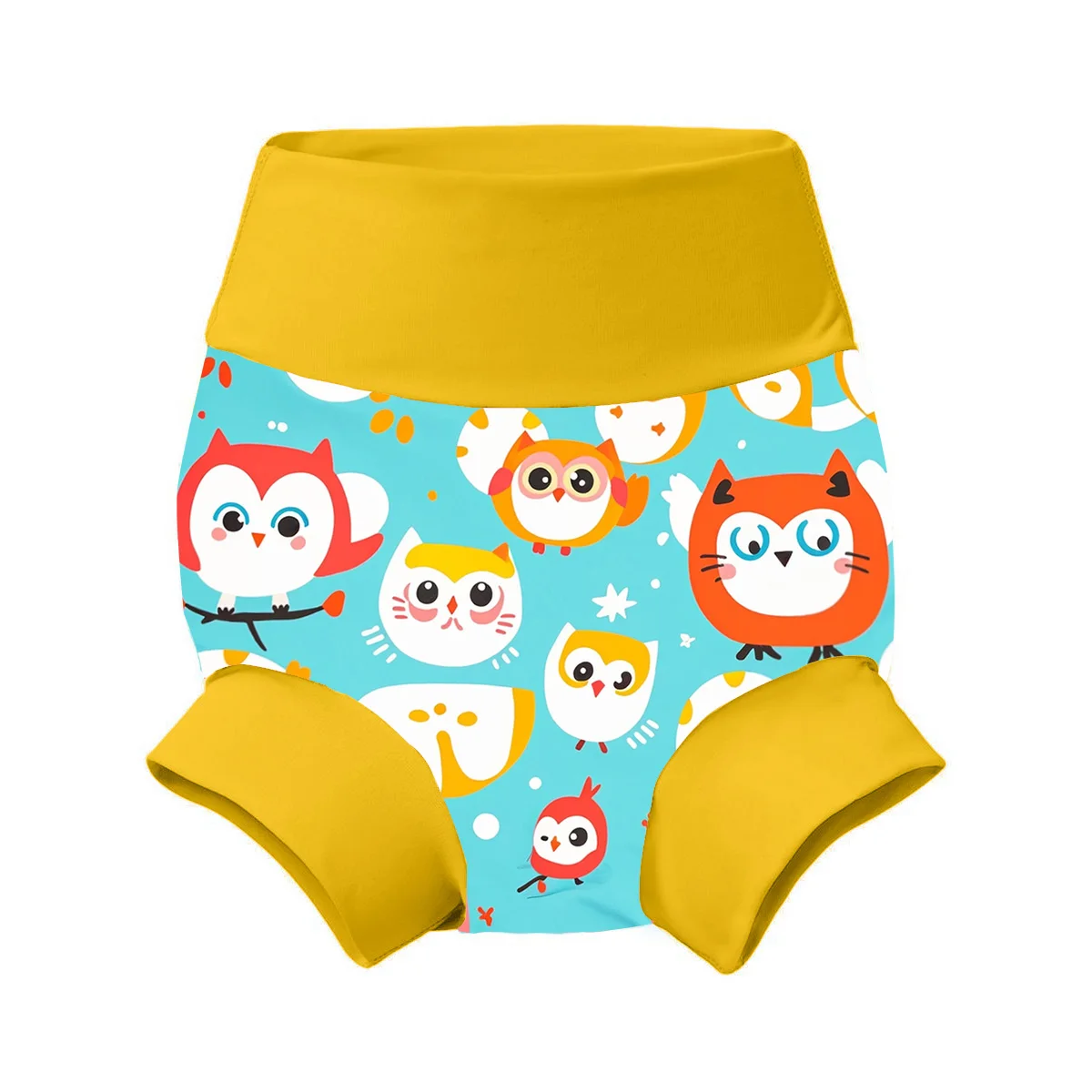 Custom Sublimation Cartoon Patterns Child Reusable Swim Diaper Toddler infant Swim Nappy Pant Baby 2mm Neoprene Swim Diapers