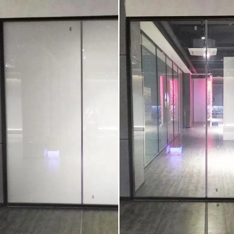 High Quality Professional Electrochromic Smart Switchable Magic Tempered Film Glass