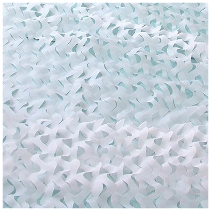 Snow white camouflage net military, infrared camouflage net