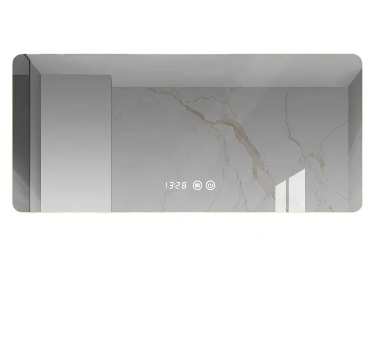 LED Mirror Waterproof Weather Forecast Smart Mirror With Touch Screen