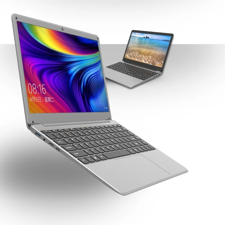 14.1 Inch intel celeron n3350 laptop cpu DDR 6G+Flash 64G 7.6V/5000mAh notebook computer ordenador portatil 14 pulgadas