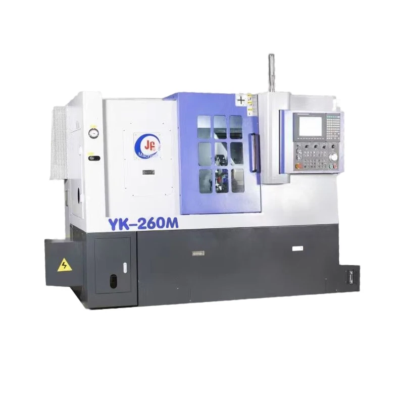 New Design JINN FA YK-260M Single 3 Axis spindle sino modern machine retrofit horizontal slant bed cnc lathe