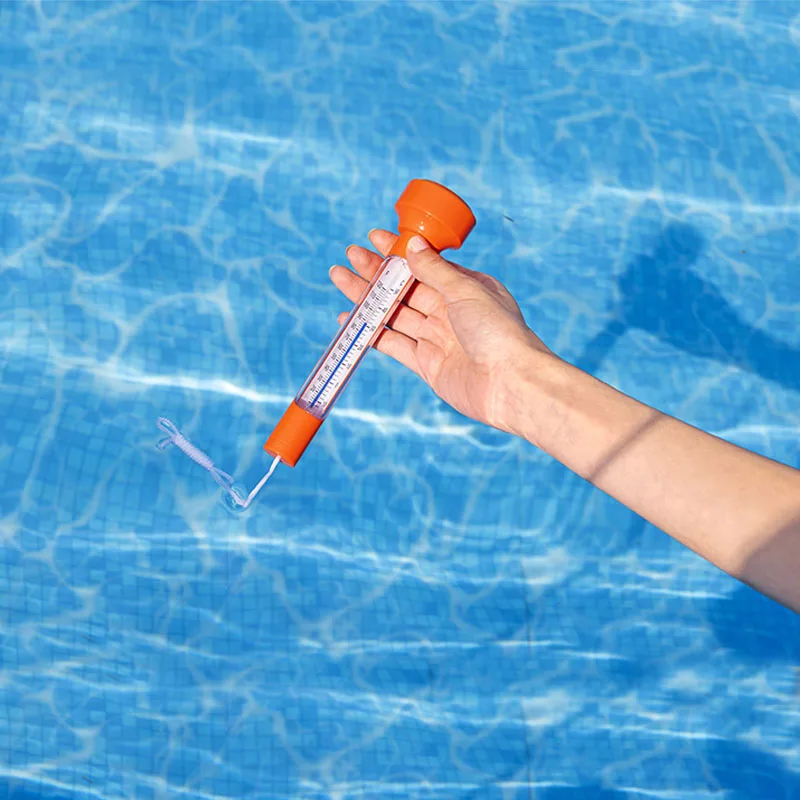 Bestway 58697 Floating Pool Thermometer Water Floating Temperature Thermometer Outdoor&Indoor Thermometer for Swimming Pools