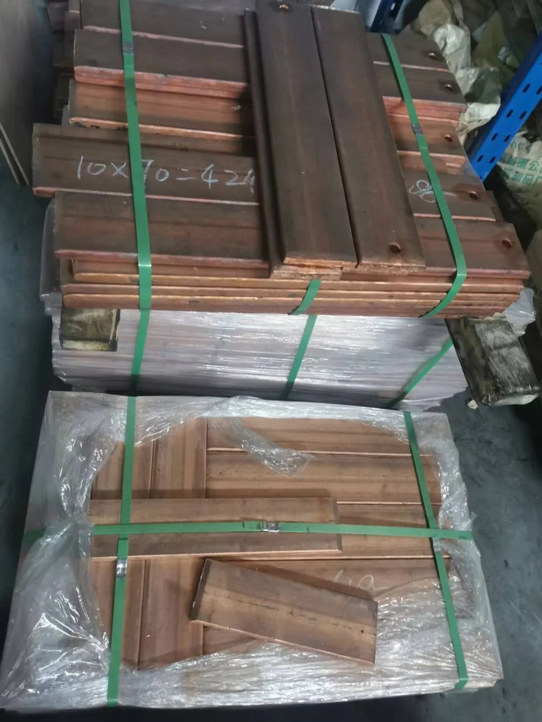 Copper Phosphorus Bar 2cm Thickness 99.9% Bar Copper Flat Bar