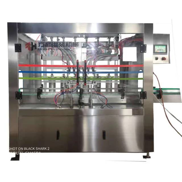 Four Head Factory Price Fully Automatic Bottle Liquid Brake Lubricant Lubricating Engine Lube Oil Line Paste Piston Filling Mach