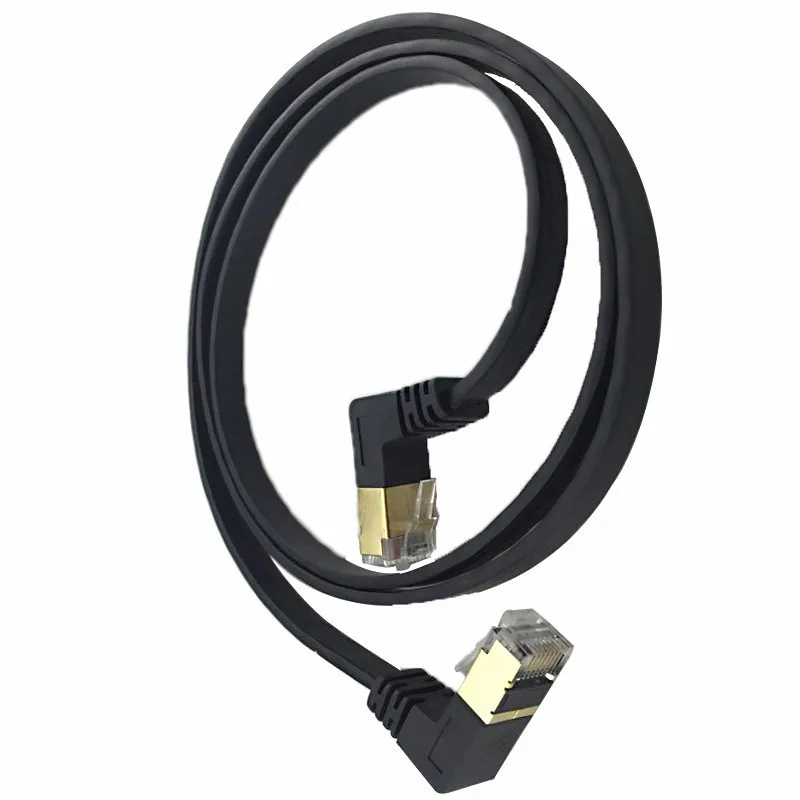 Cat8 40Gbps 2000Mhz SSTP Double Shielded Ethernet Patch Cord 50 Feet Long for PS4 PS5 Xbox Gaming PC Router Modem