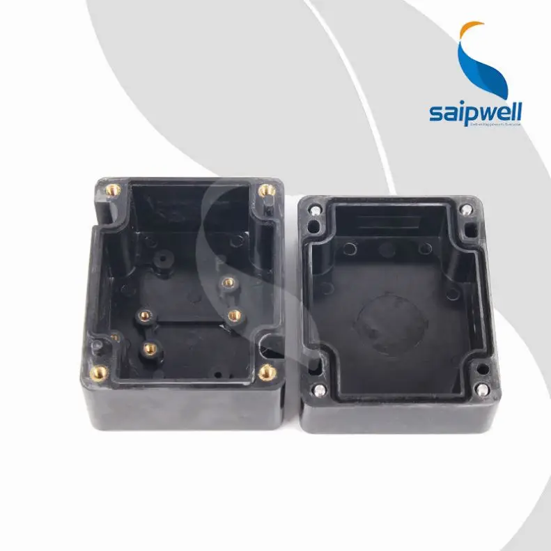 Saipwell Explosion-proof Fiberglass Emergency Switch Box 107*85*74mm SMC Ex Proof Emergency Stop Button Box