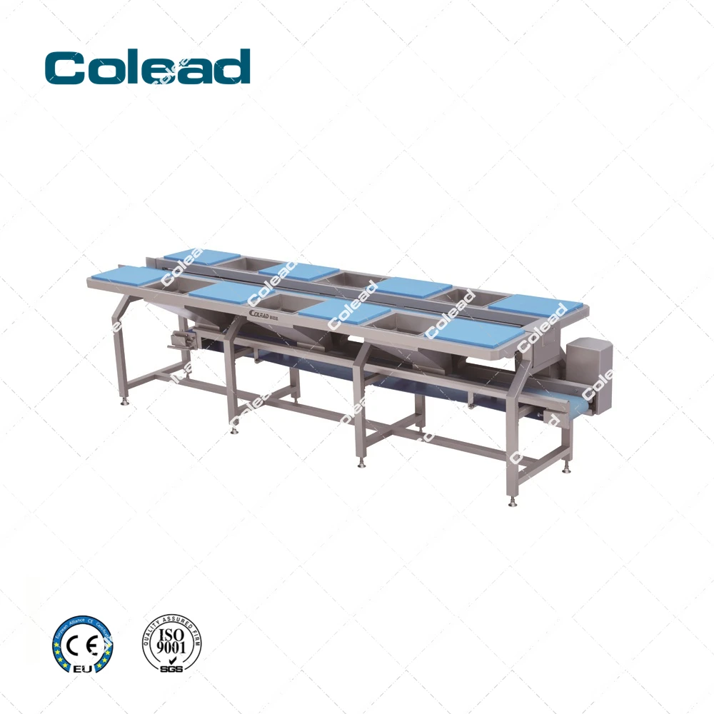 Colead factory direct  4 station vegetable manual picking station for food industry