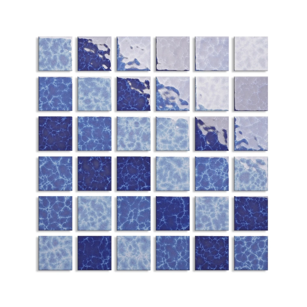 Moroccan fountain mosaic swimming pool tiles glass mosaic blue green glazed tiles  floor ceramic morocco