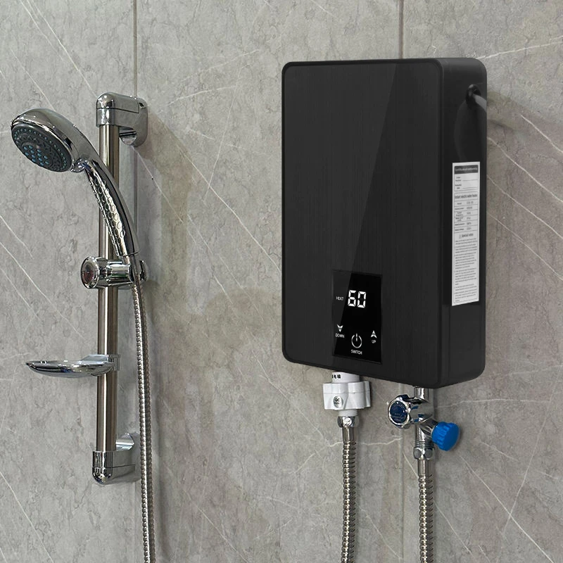 3.5KW 220V European style Energy Saving Small Portable Wall Mount Electric Bathroom Tankless Mini Instant Electric Water Heater
