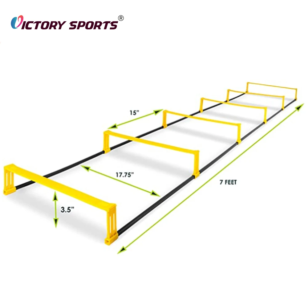 Adjustable customized logo soccer training outdoor agility speed ladder