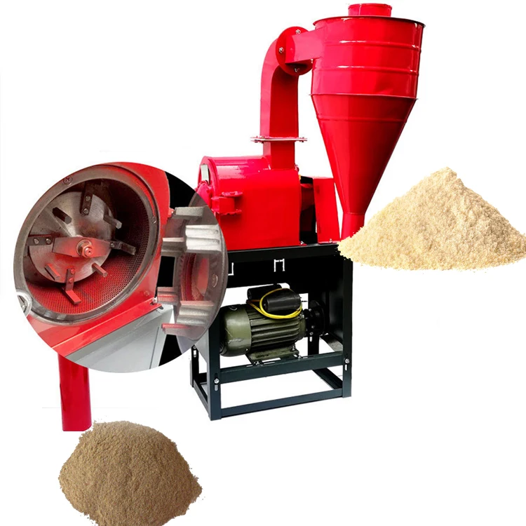 Grains Automatic Feeding Pulverizer Feed Process Machinery for Poultry Feed