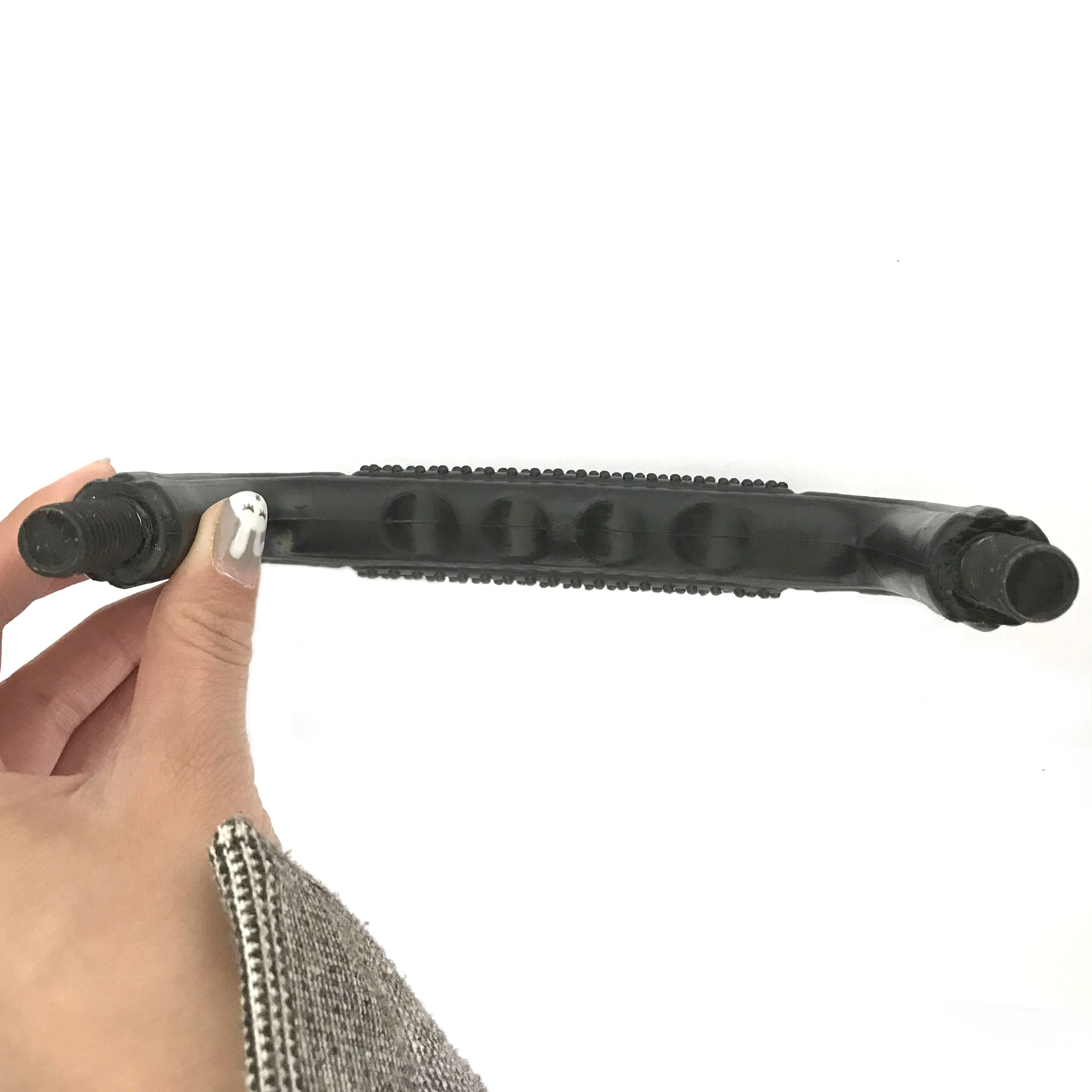 Factory price furniture handle Flush Door Square nylon/ Plastic handle industrial cabinet door pull handles