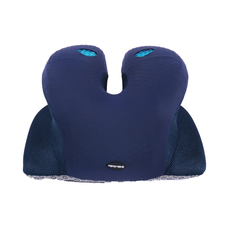 Office Therapy Nap Sleeping Pillow with Memory Foam Hollow Gel Infused Desk Hugging Face down Pillow Fabric for Neck Part