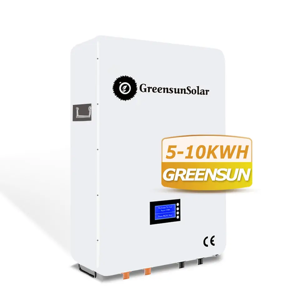 Greensun powerwall 48v 10kwh 15kwh storage batteries 200ah 300ah battery solar lithium power wall 10kwh