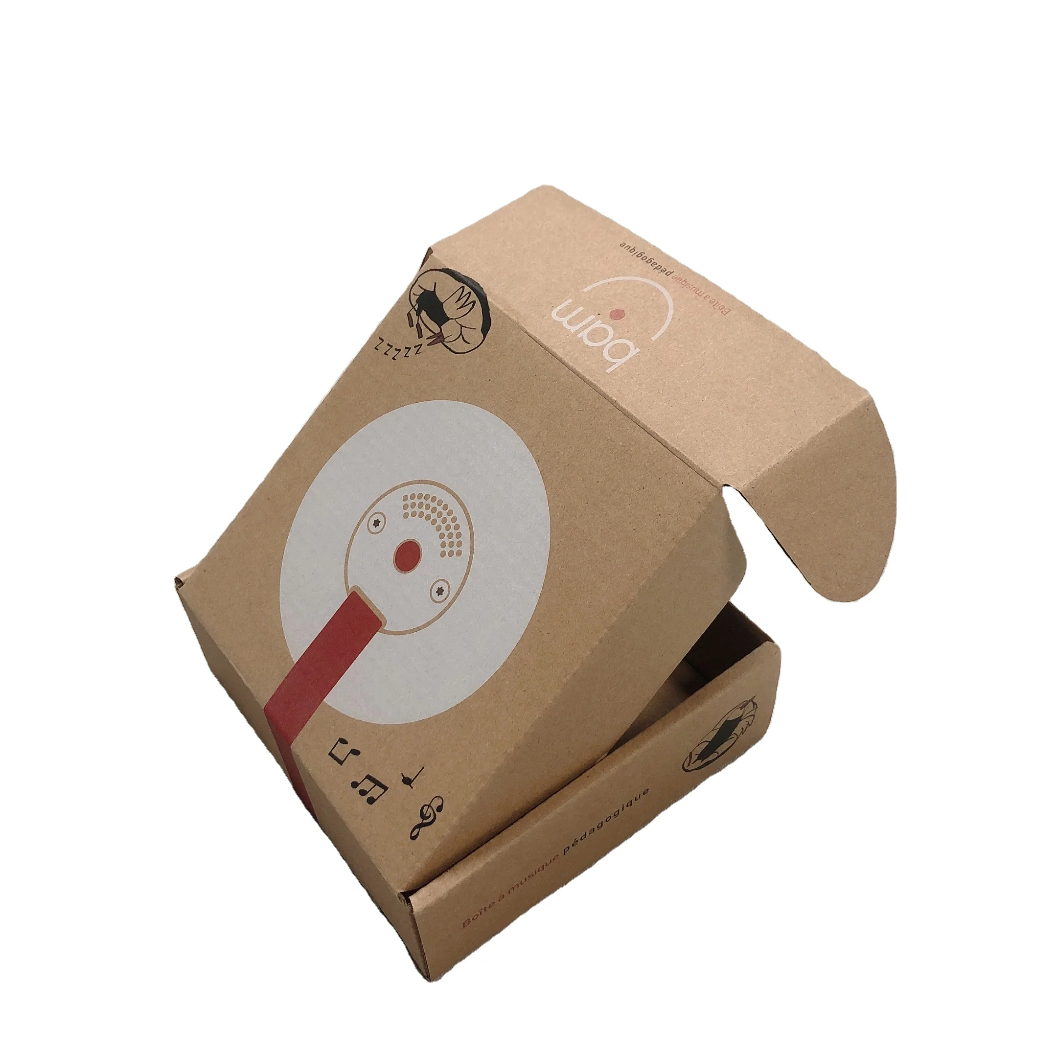 HENGXING индивидуальный логотип упаковка из гофрированного картона коробка для доставки одежды