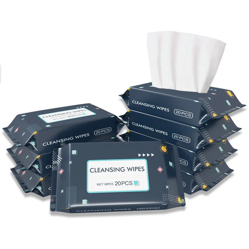 Individually Wrapped Organic Bamboo Pocket Facial Tissue Facial Cotton Tissues