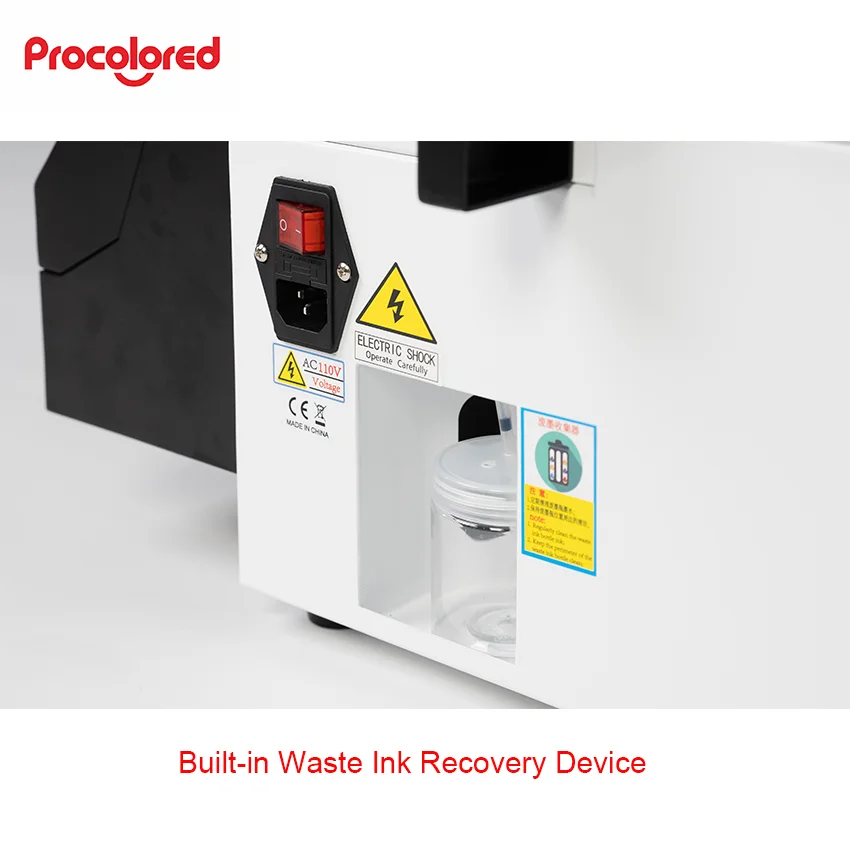 Free Shipping XP600 R1390 Head Procolored Impresora Sublimation Dtf Printer A3 Bundle With Shaker For Home and Small Business