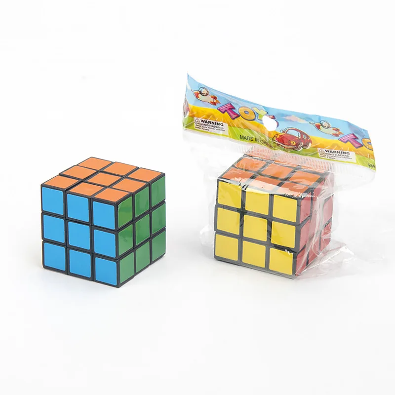 Audit factory direct sales 3x3 small keychain cube toy puzzle cube high quality custom logo