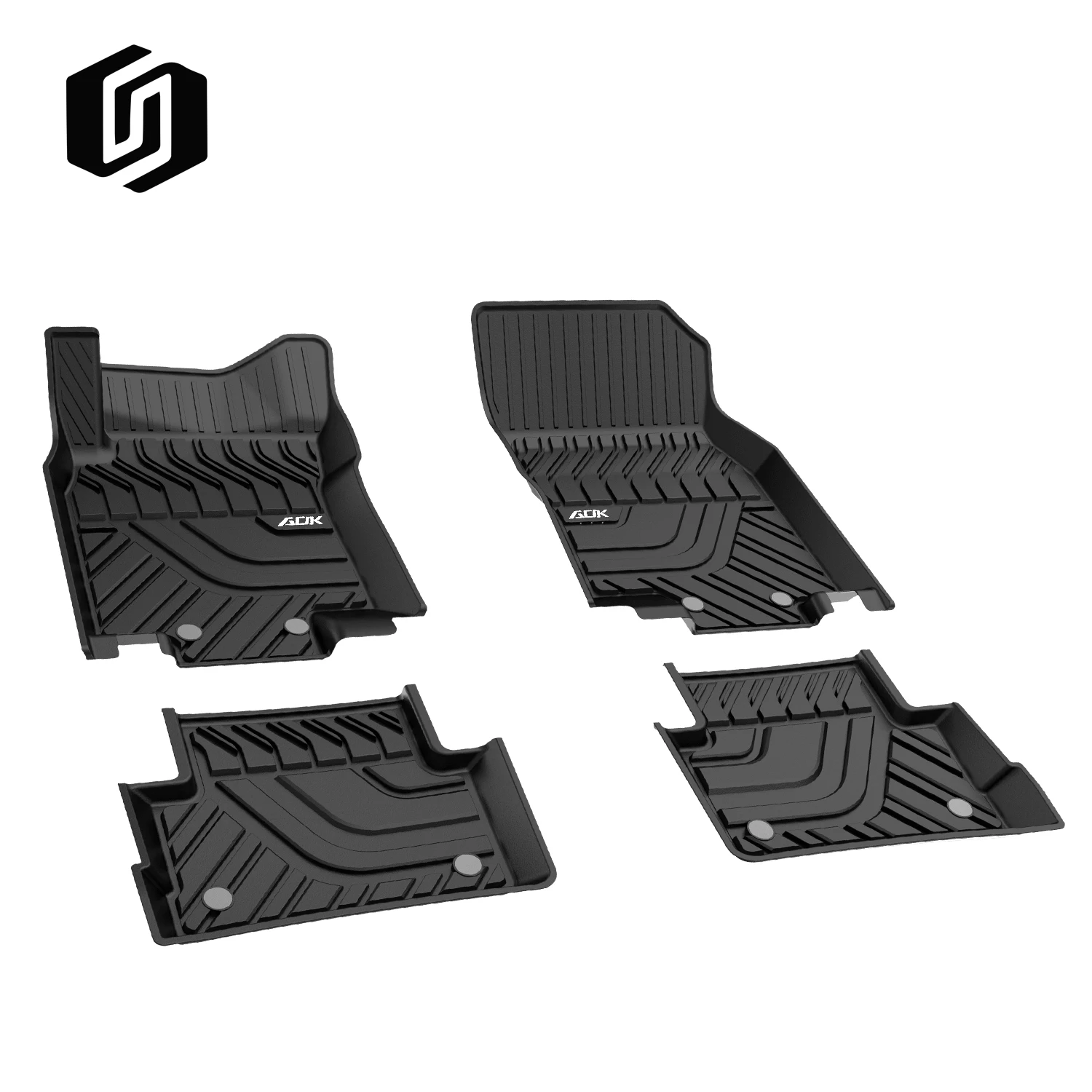 Low Price Vehicle Universal Three Pieces Anti-Slip 3d TPE Car Floor Mat For Nissan Qashqai