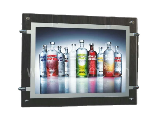 Advertising Aluminum Movie Poster A1 Led Light box Customized Slim Snap Frame