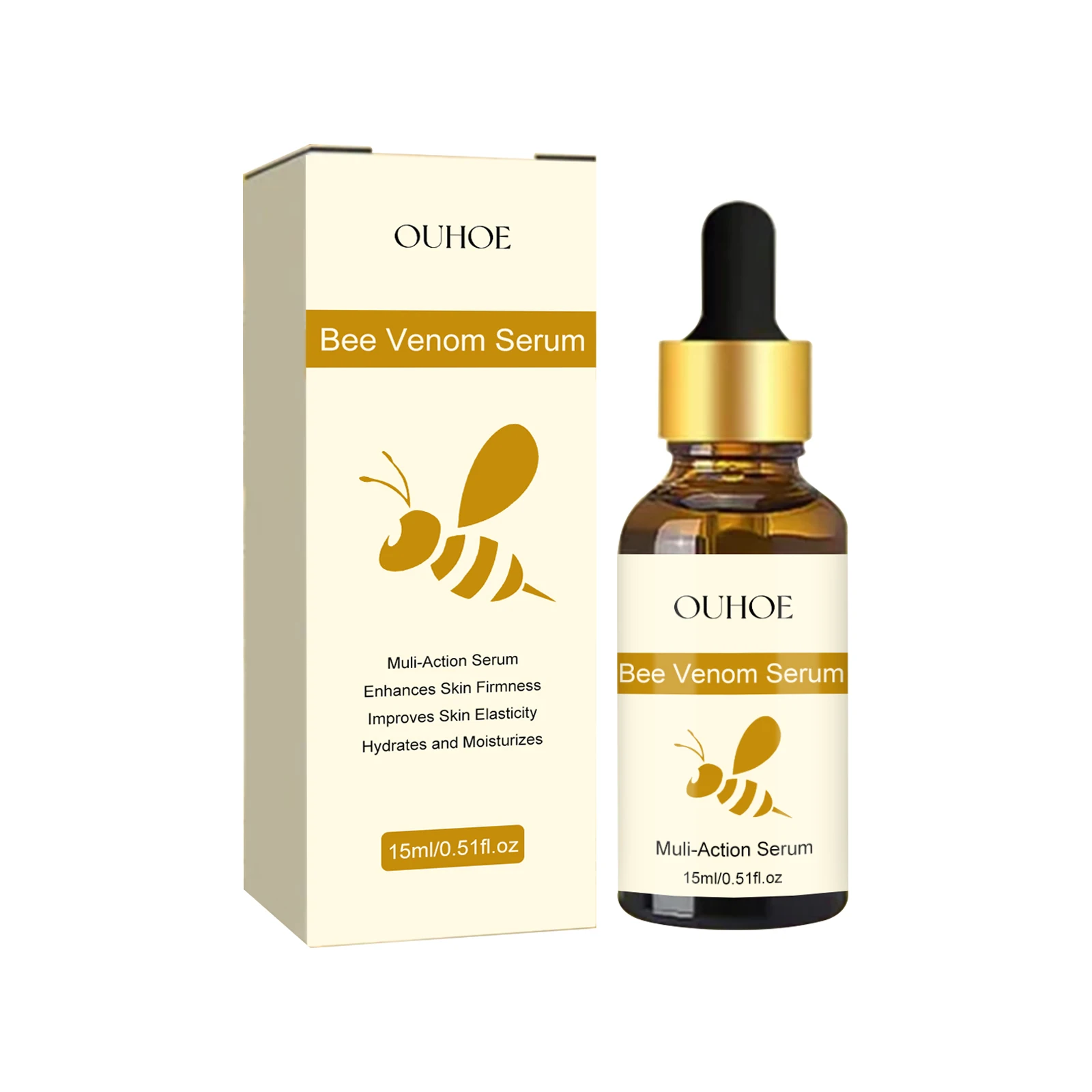 OUHOE OEM&ODM Best Bee Venom Hydrates Bee Venom Oil Lifting Bee Venom Serum