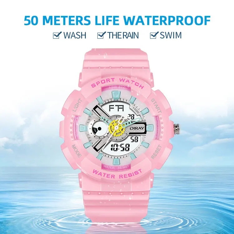 2021 DIRAY-216ADC branded watches brands women china sport watch for man
