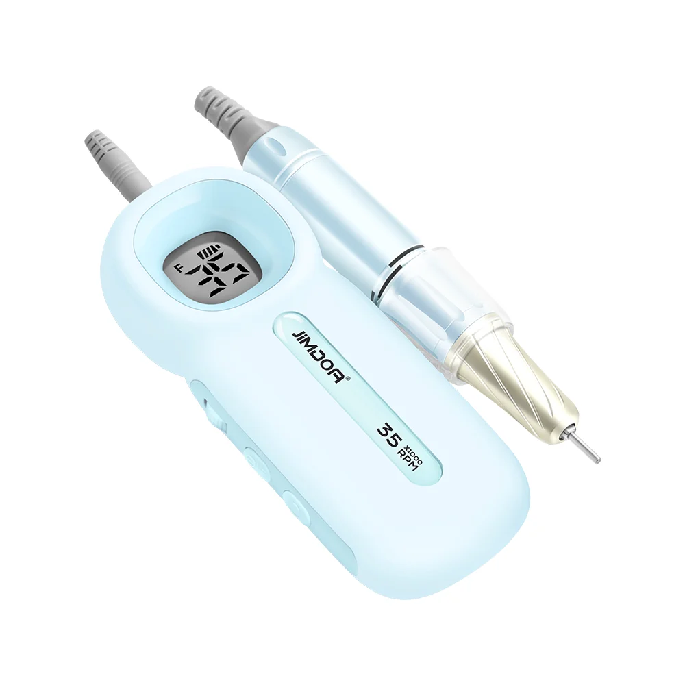 Профессиональная электрическая портативная дрель для ногтей 35000 об./мин. Перезаряжаемая электронная пилка