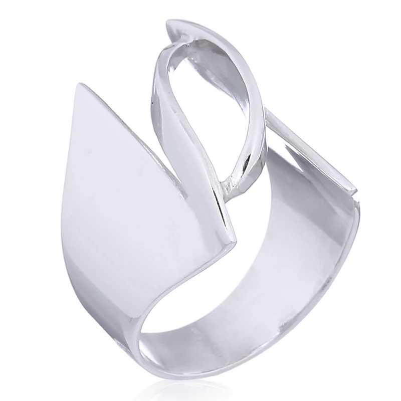 Extravagant Sterling Silver Jewelry Design Avant Garde Ring