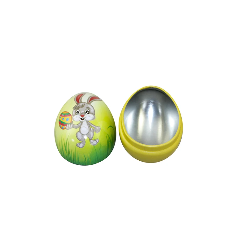 Tin Box for Candle Easter Decoration Monster Shape BoxOEM Bespoke Hot sales  Popular Beautiful Easter Egg