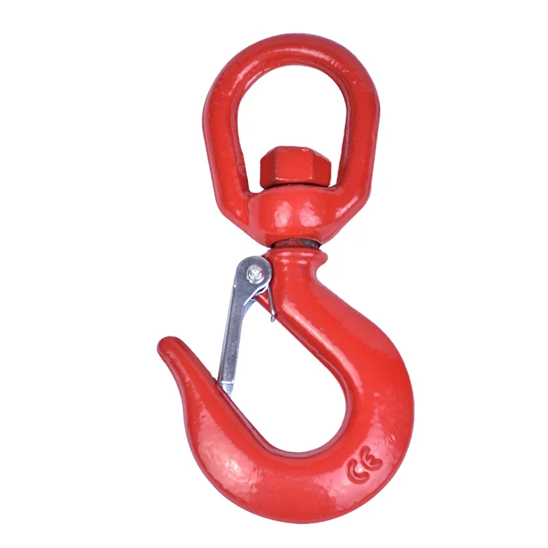 Eye Safety Cargo Hook Large Opening Sheep Horn Ring Eye Slip Sheep Horn Swivel Durable Ram horn hooks