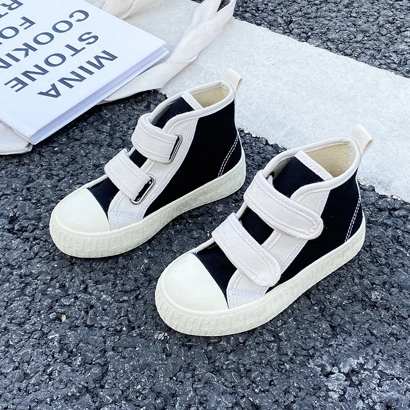 Spring Children Canvas Shoes Boy Sneakers Autumn Fashion Kids Shoes Casual Girls Flat Sports Running Shoes Student