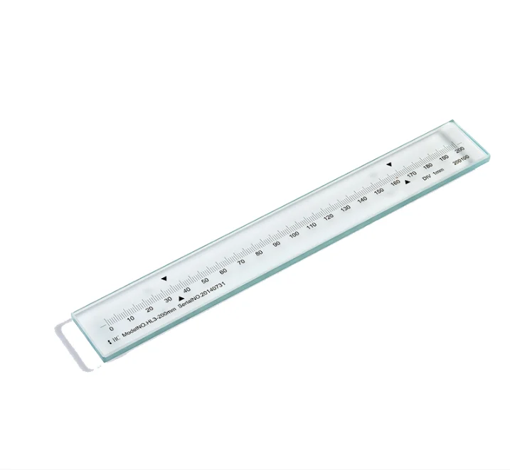 2022 Hot Selling Optical Sensors HCL01-700 High Precision Ruler Glass for Machine Vision Camera