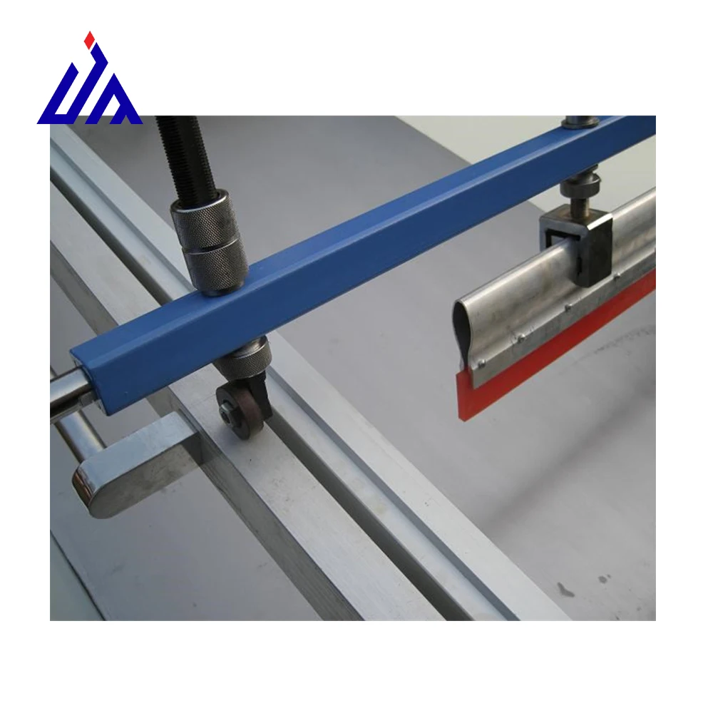 precision large manual format manual flat silk screen printing machine