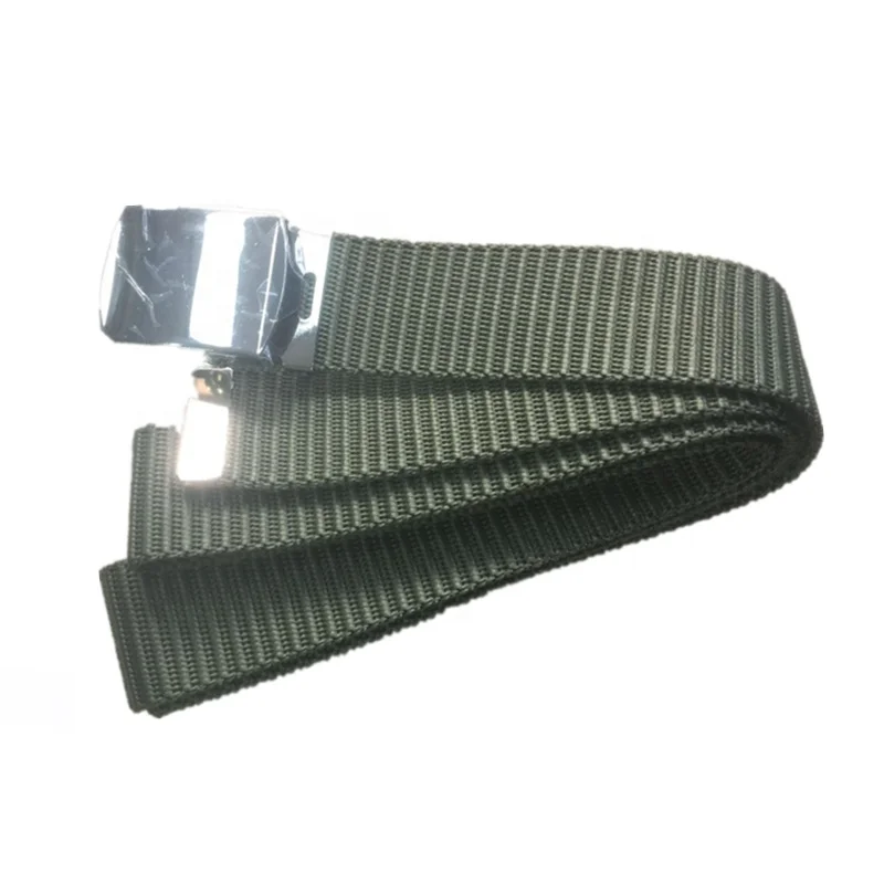 YAKEDA Olive Duty Utility Army Green Tactical Inner Belt with Metal Buckle