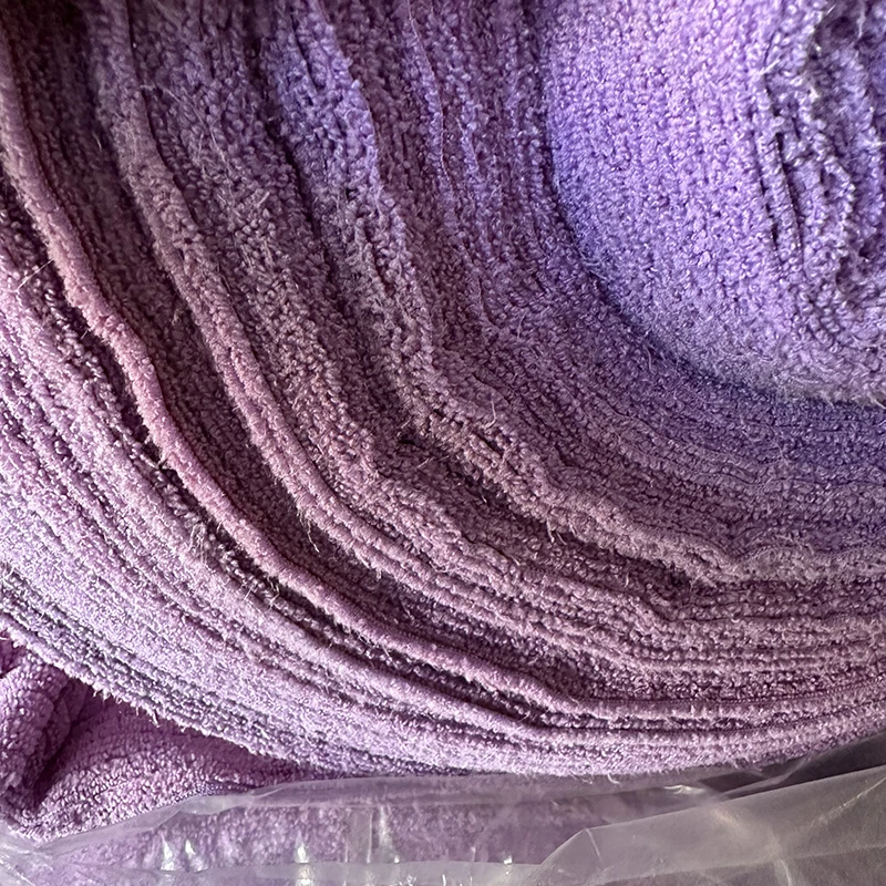 Factory made 100% microfiber cleaning cloth roll fabric for different uses