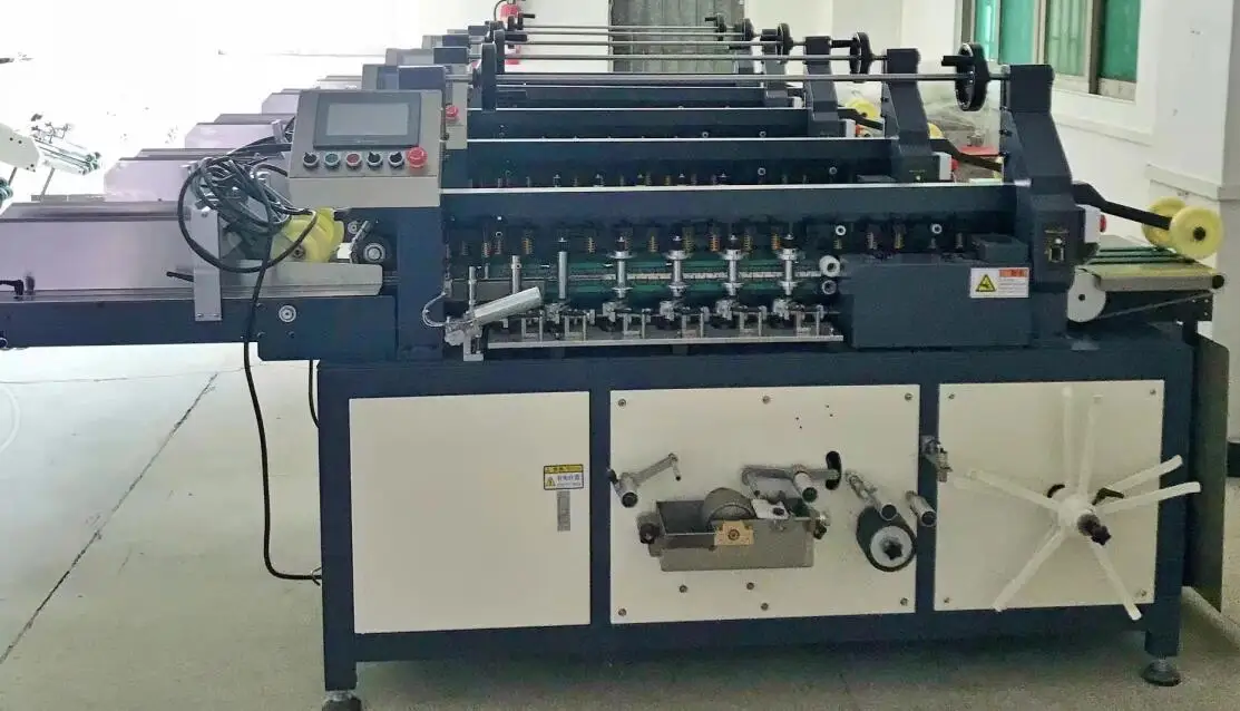 Book Spine Taping Machine/Book Back Glue Pasting Binding Machine
