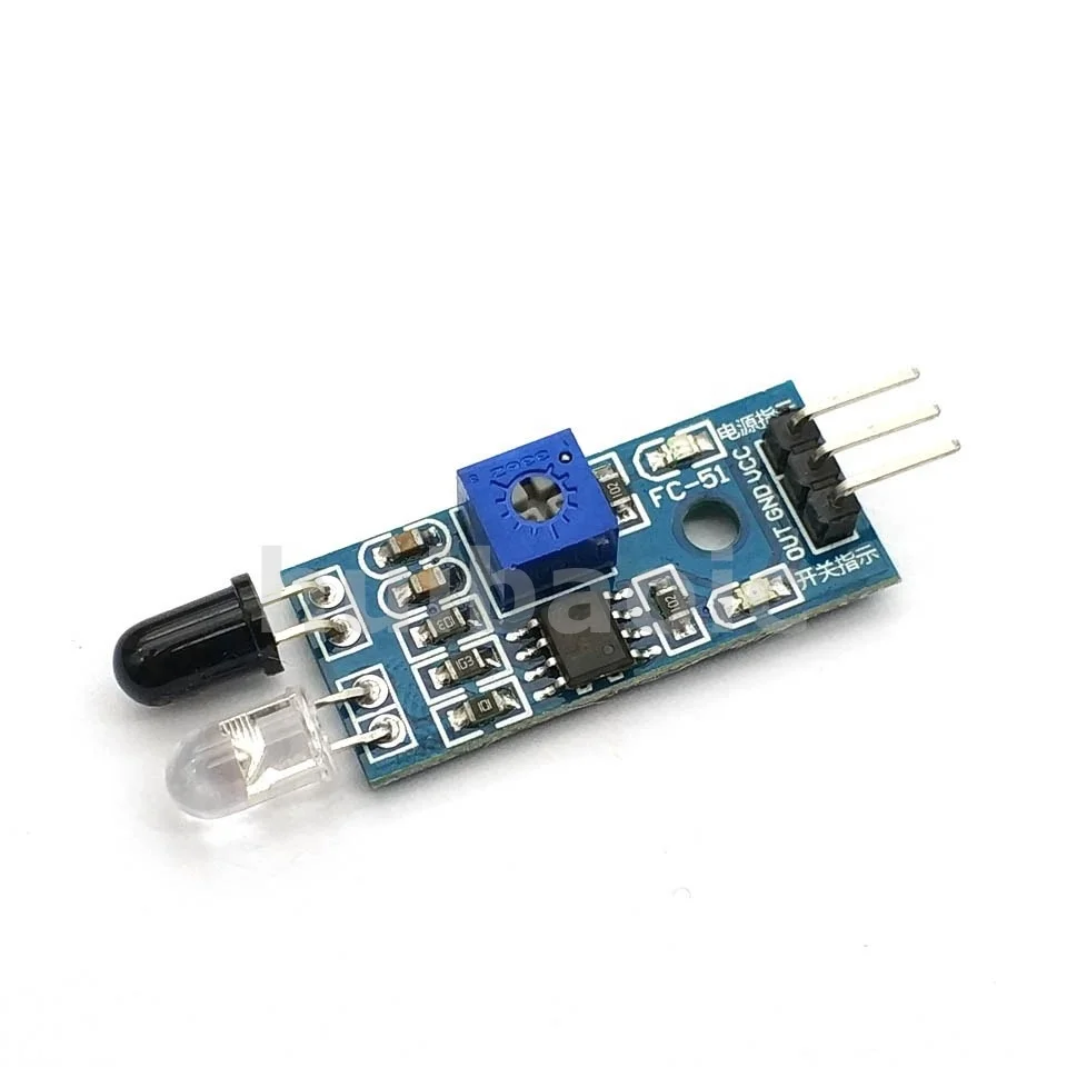 Infrared Pair Tube Module Photoelectric Reflective Sensor Smart Car Obstacle Avoidance Sensor Module