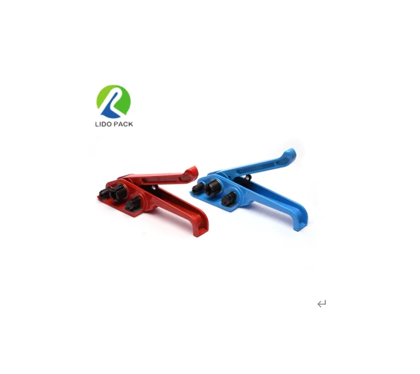 Handheld strapping machine plastic strap banding sealer and tensioner manual tightening tool