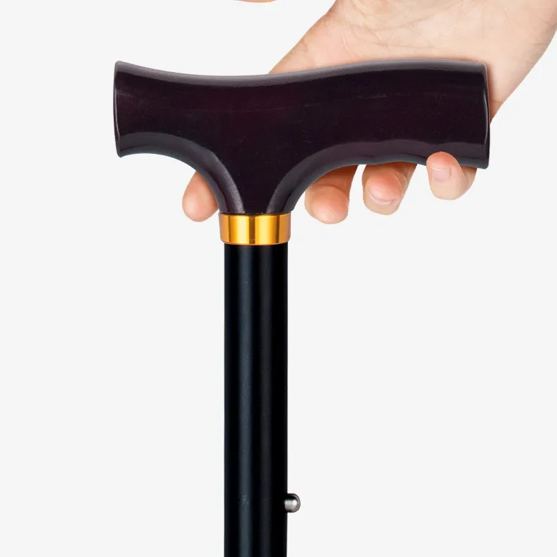 MSMT New self defense lightweight custom made aluminum folding walking cane for men and blind walking stick handy cane for women