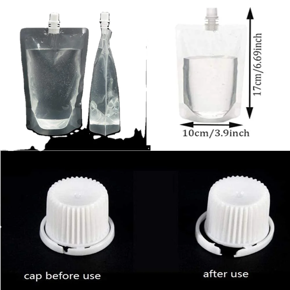 Fresh-keeping high clarity custom food packaging plastic cheap breast milk storage bag liquid food packaging bagasse