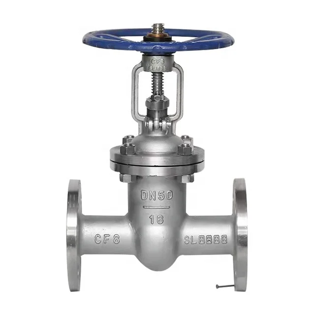CF8 SS  CF8M CF3 CF3M Stainless steel solid wedge gate valve