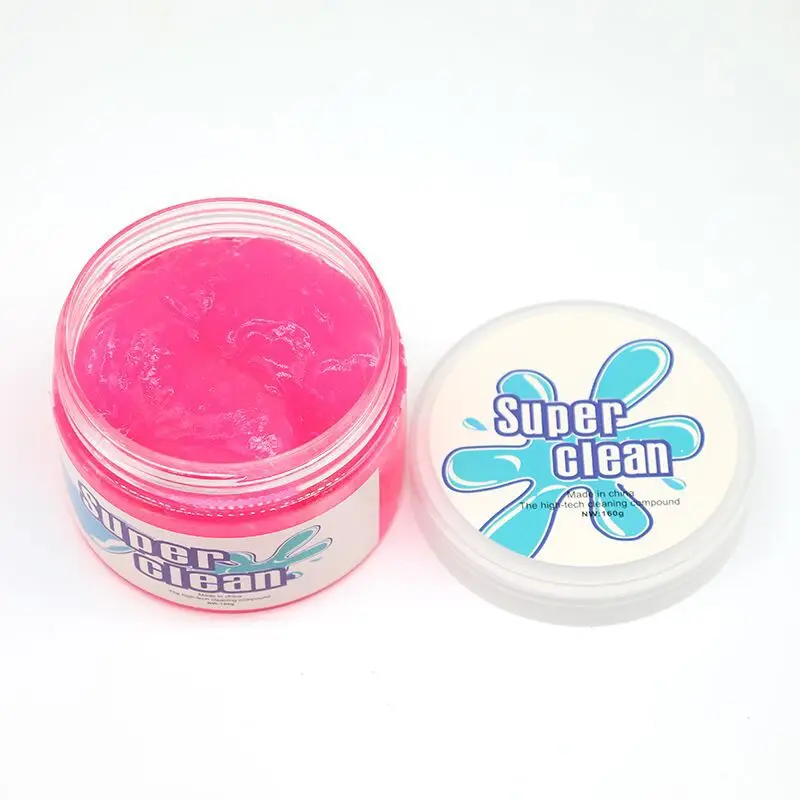 Wholesale Car Cleaning Slime Cleaning Soft Glue Universal Keyboard Dust Removal  Clear Slim Glue Kit